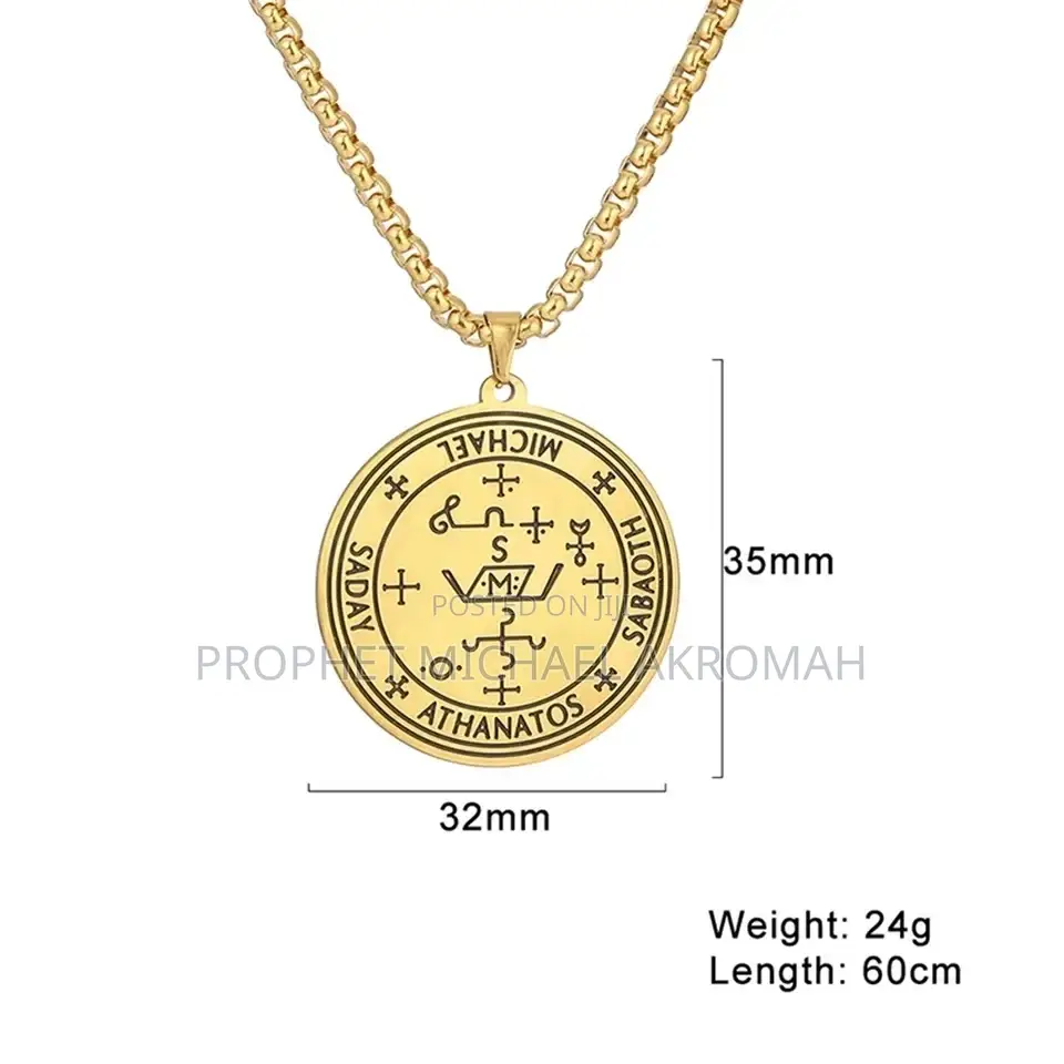 Archangel Michael Seal Necklace