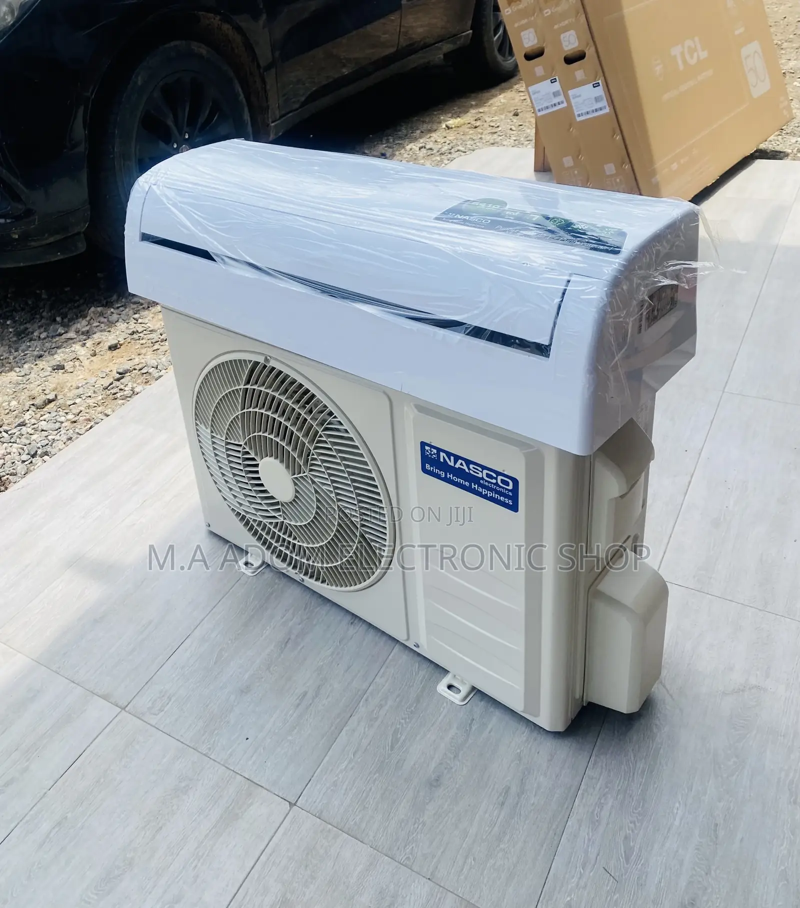 R410 Gas Nasco 1.5hp Split Type Air Conditioner(White)
