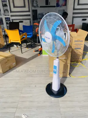 Authentic Power King Rechargeable 18”Electric Standing Fan.
