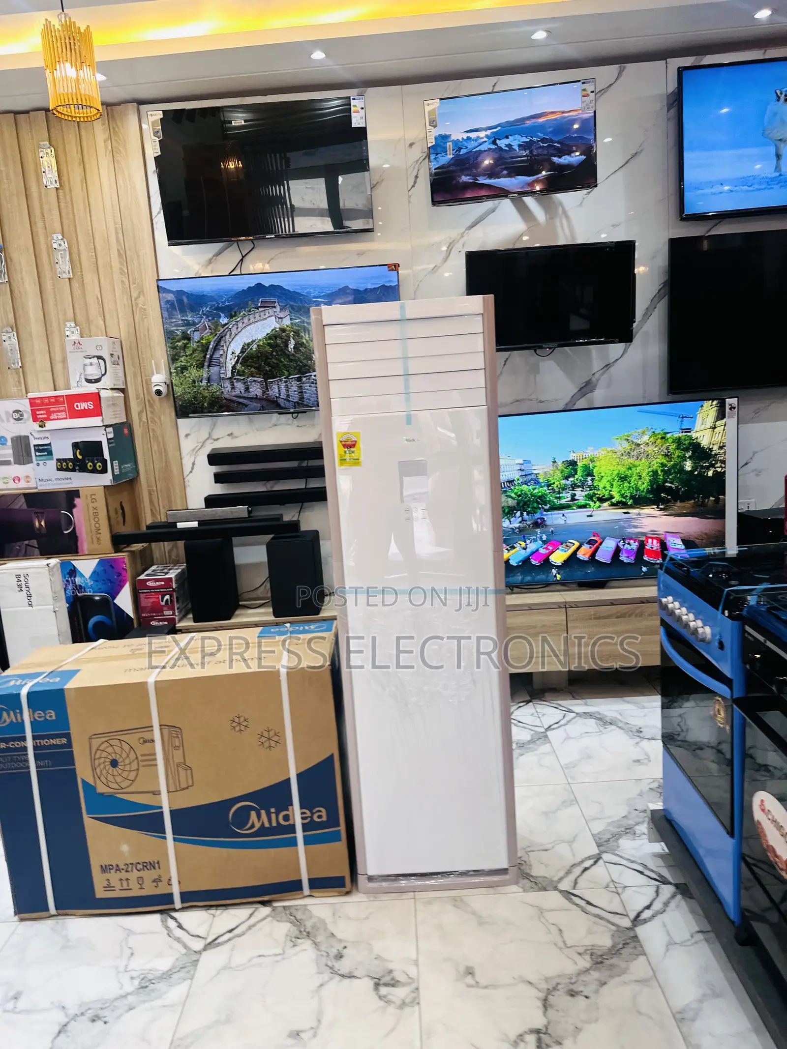 Floor Standing Air Conditioner Midea 3hp White.