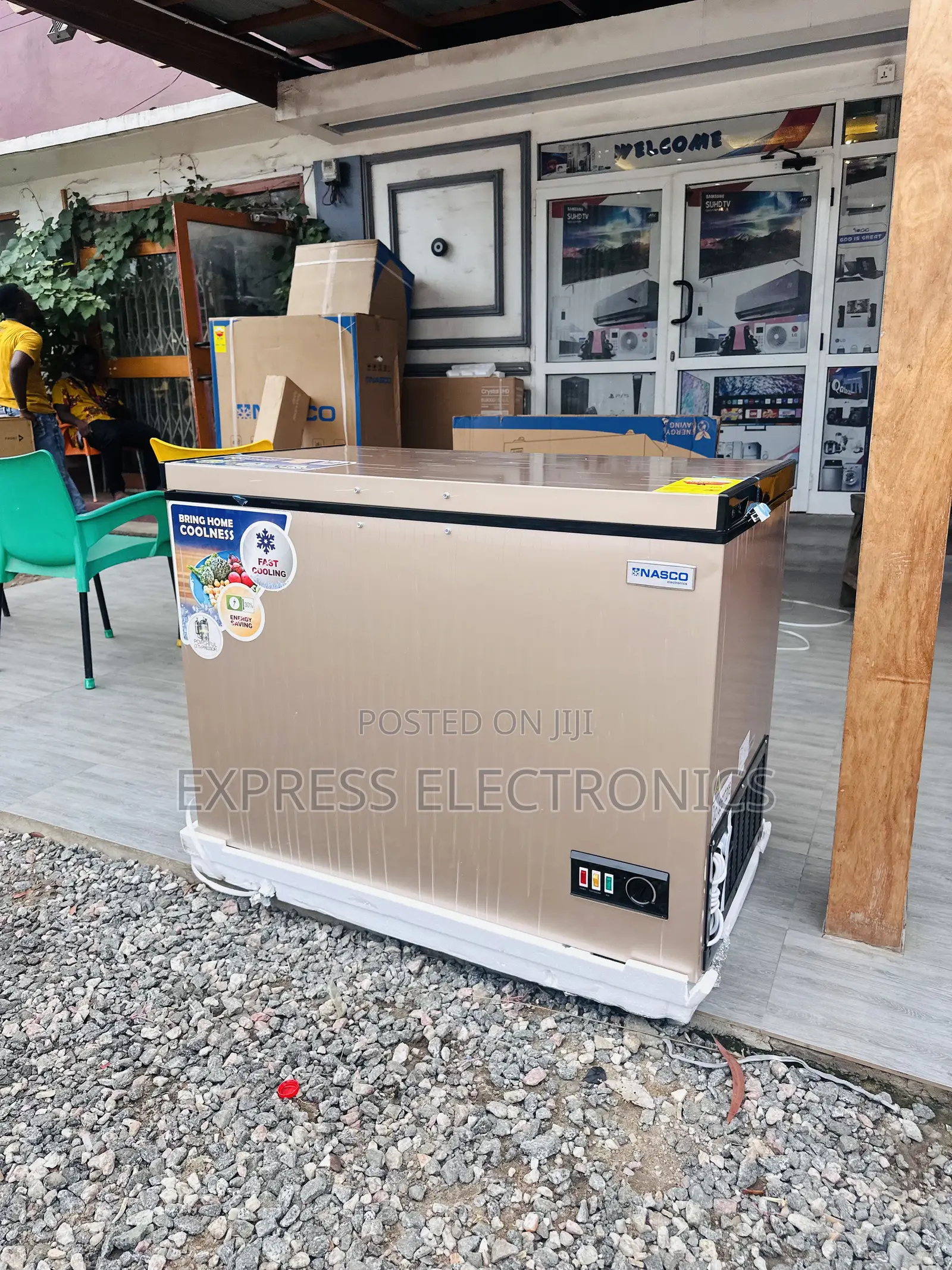 Call for Nasco Chest Freezer Single Door Nas400fl 288L