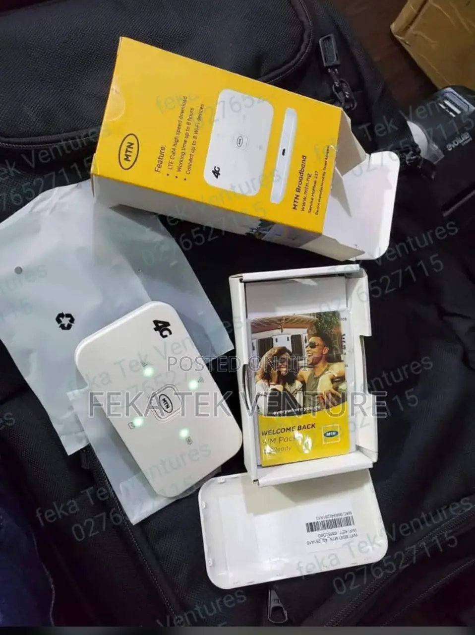 Universal 4G Mifi + Extra Battery