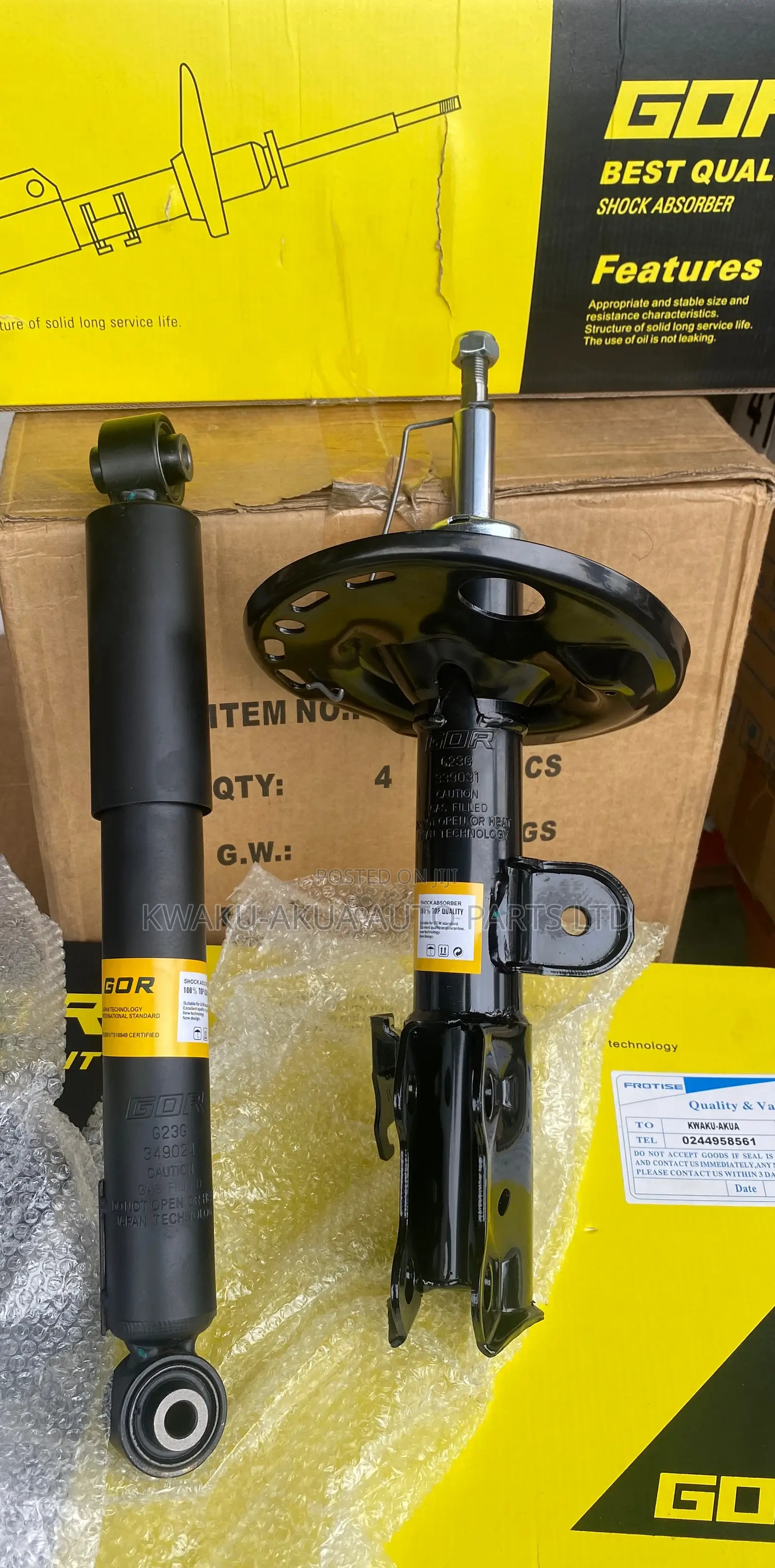 Toyota Rav 4 2008-2014 Front Shocks