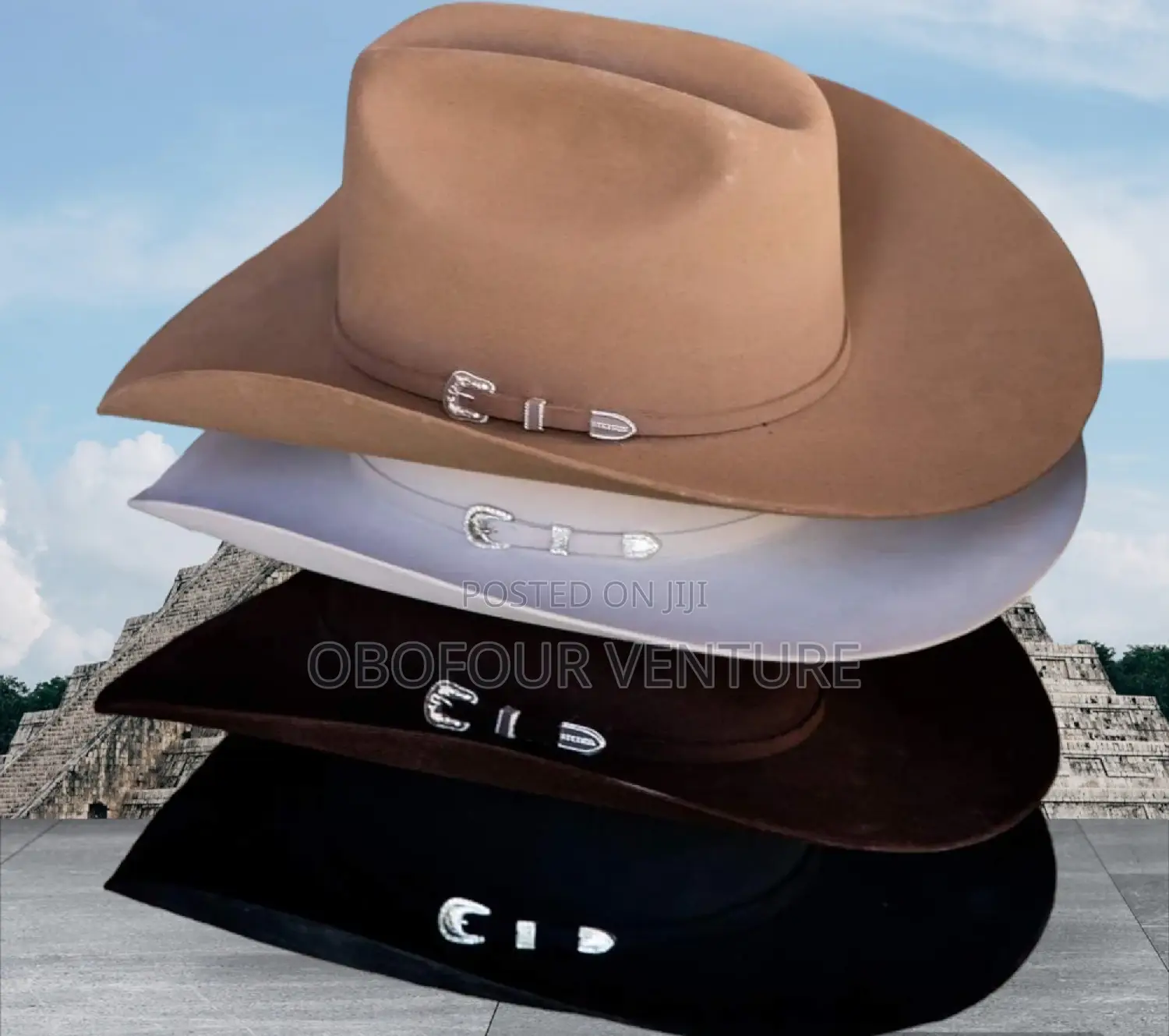 ANGEL! COWBOY HATS  Available in Different Colours 