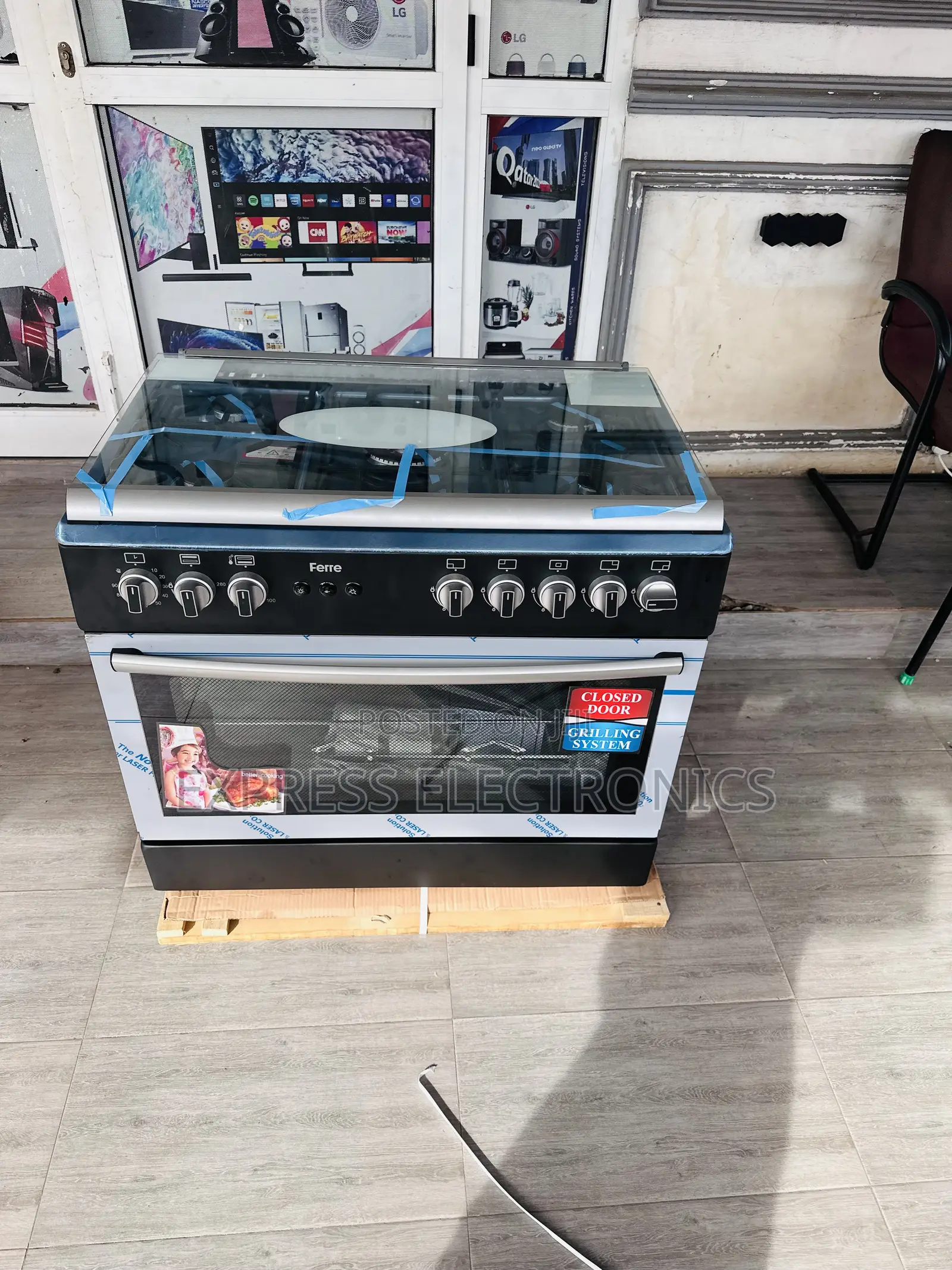Call and Order for Black 5burner Gas 60/90.