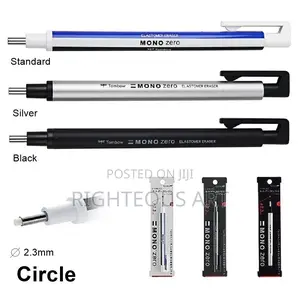 Tombow Monozero Eraser With 5pcs Refill Eraser