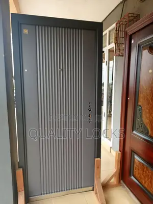 Classic and Quality Gray Single Security Door