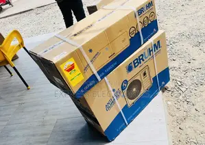 Bruhm Split R410 Gas White 1.5hp Power Chill Airflow.