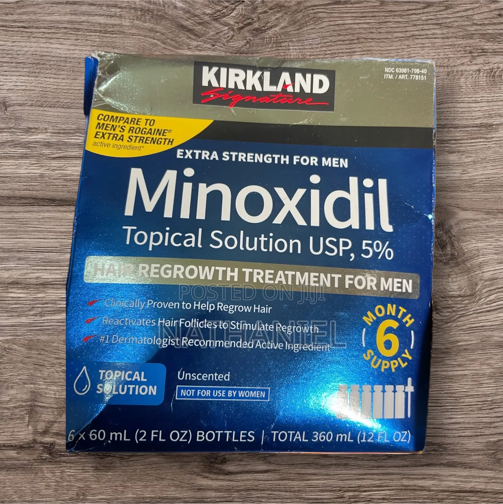 New Kirkland Minoxidil From Israel