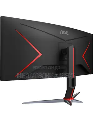 AOC CU34G2X 34" Curved Frameless Immersive Gaming Monitor,