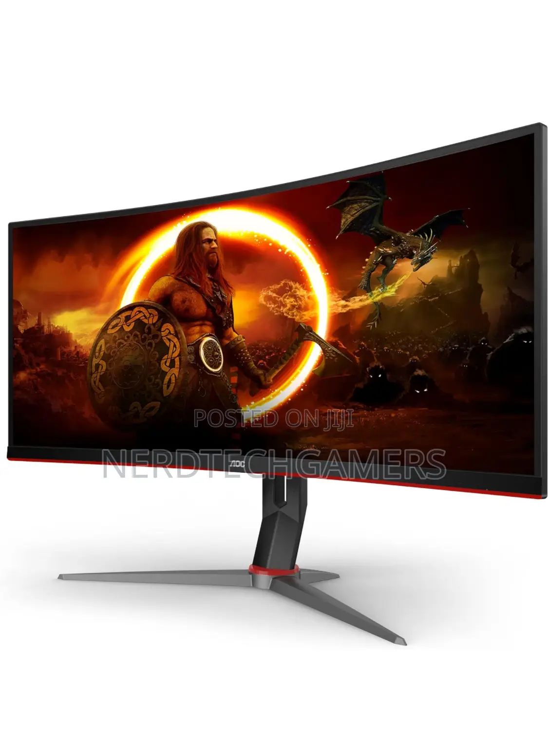 AOC CU34G2X 34" Curved Frameless Immersive Gaming Monitor,