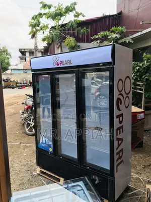 Shop Pearl PVC-150 Three Door Electric Beverage Cooler