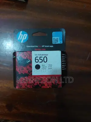 Hp Ink Cartridge 650 Black