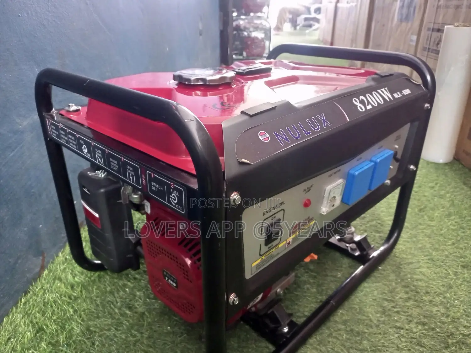 Nulux Generator 7.5kva Generator Generator Generator 8200wat