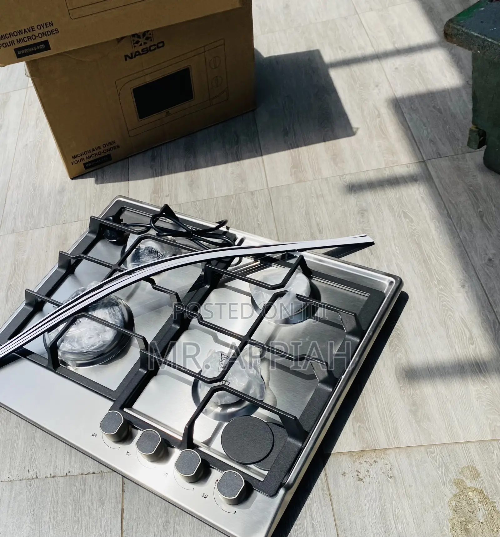Sleek Midea 60x51cm 60G40ME 4 Gas Burner(Gray).