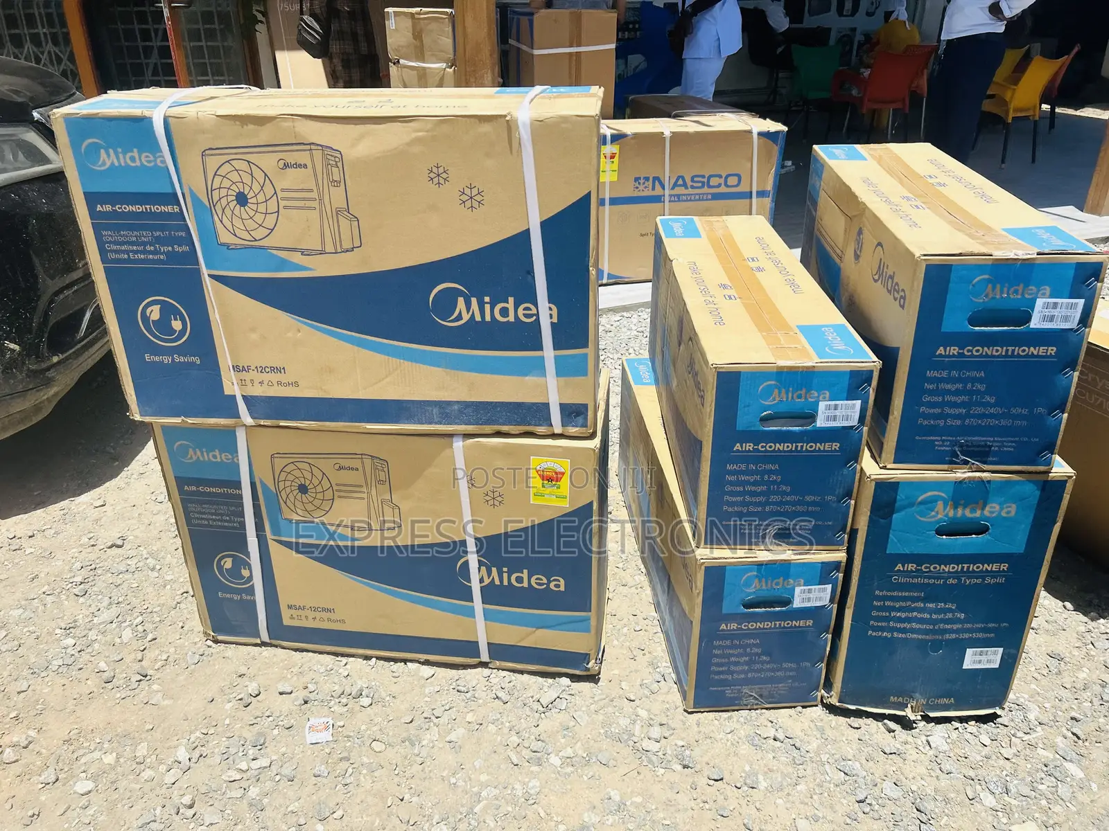 1.5hp Split R410 Midea Air Conditioner White Air Conditioner
