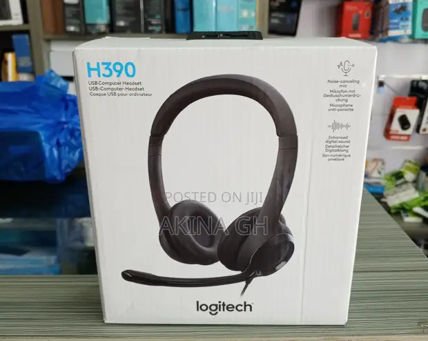 Logitech Usb Computer Headset H390