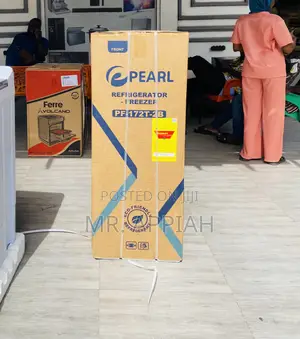 Classic Design Pearl Pf-172t-2b Double Door Refrigerator.