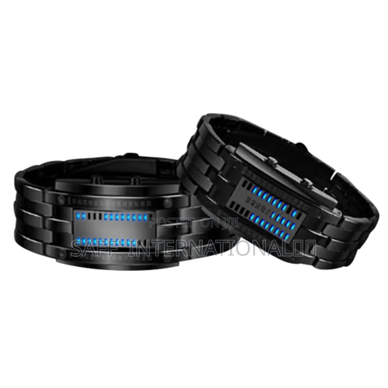 Luxury Lover's Waterproof Stainless Steel Binary Wristwatch!