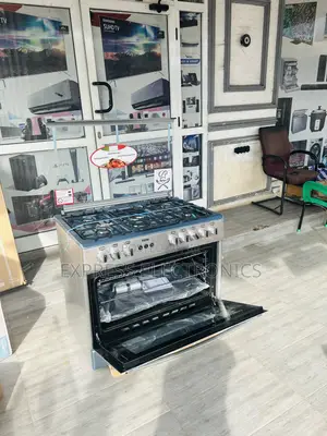 Better Deal on 5burner Sliver Gas Cooker Oven Rotisserie