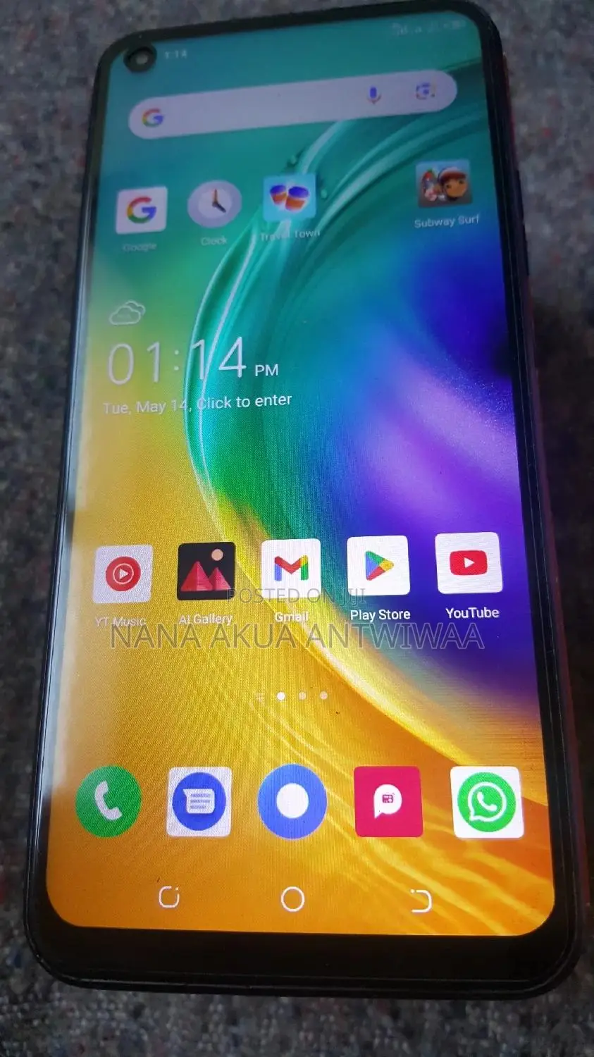 Tecno Camon 15 64 GB Purple