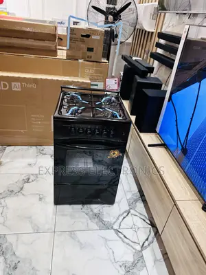 Get a New Brown Gas Cooker Oven 4burner 50/50 New