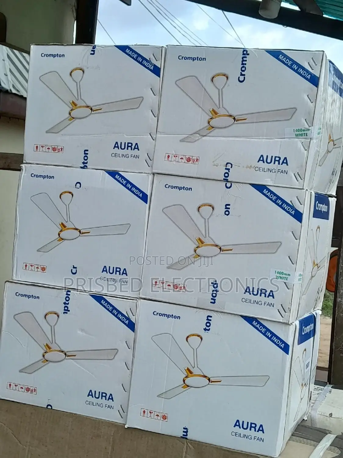 Crompton Aura 56" Ceiling Fan (Long Blade)