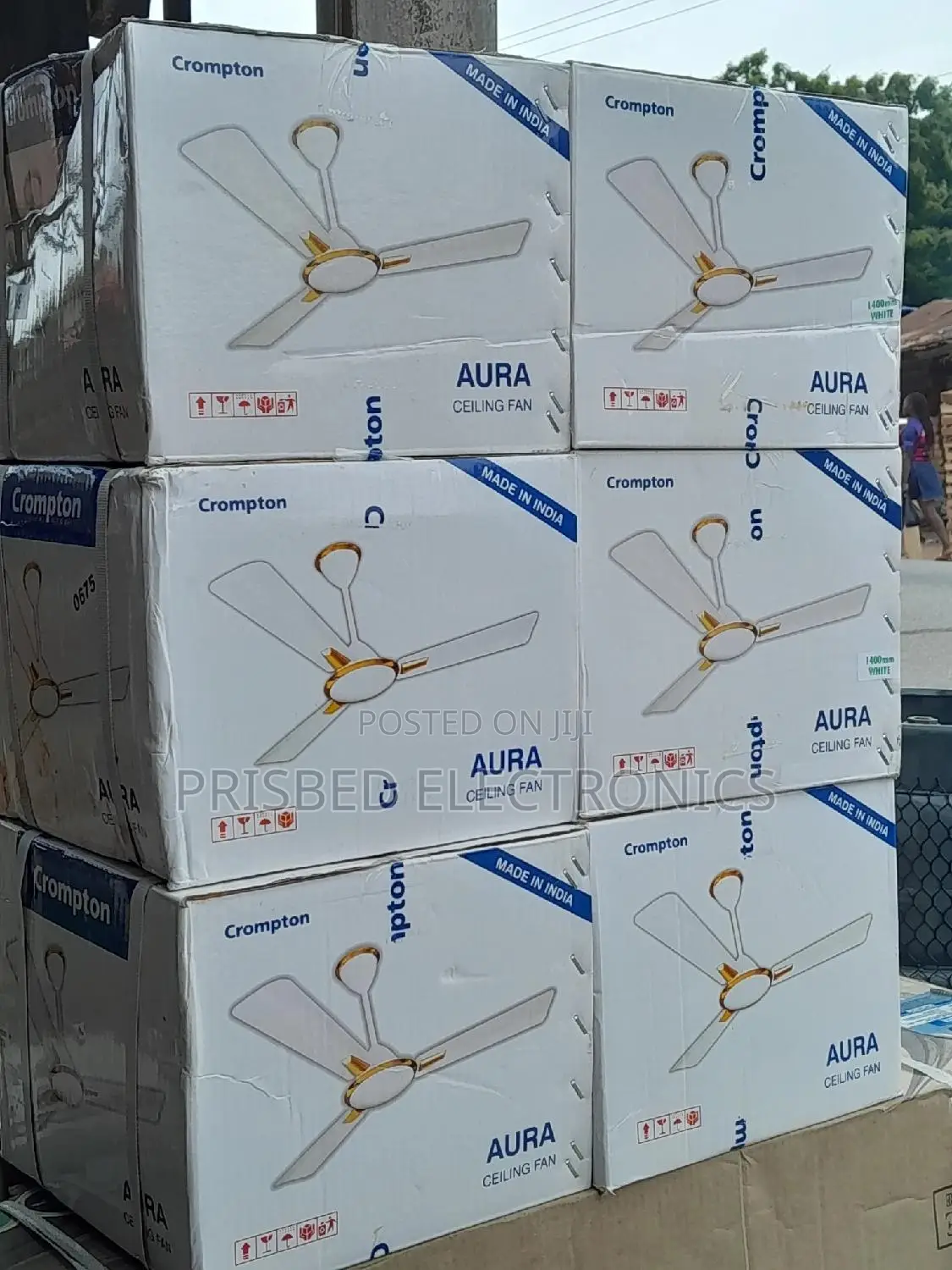 Crompton Aura 56" Ceiling Fan (Long Blade)