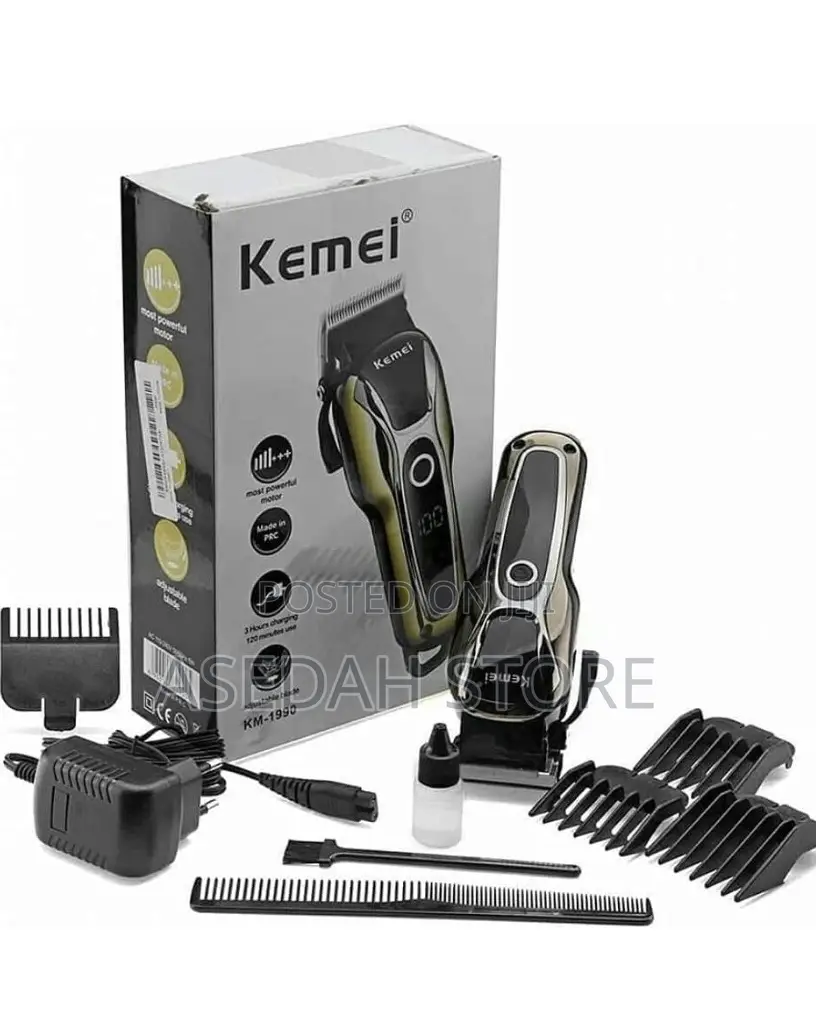 Rechargeable Professional Clipper Kemei