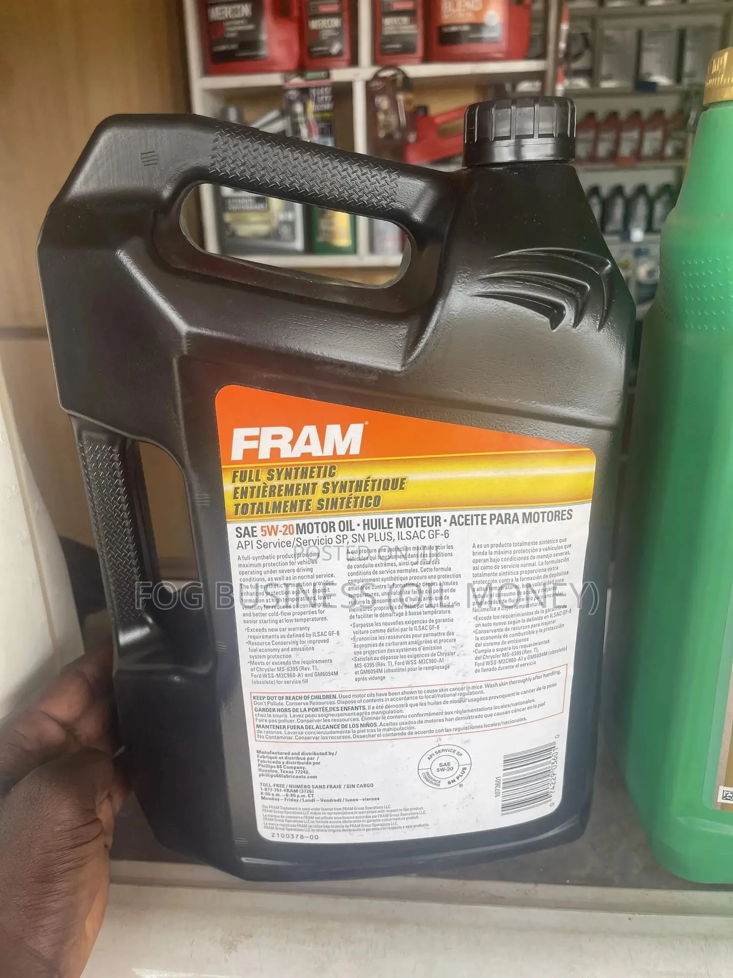 Fram Full Synthetic Oil