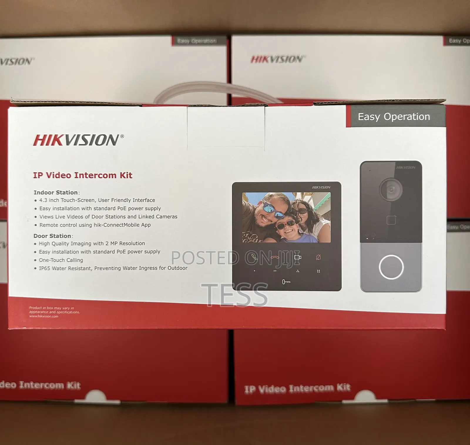 Hikvision IP Video Intercom Door Phone With Outdoor Shade
