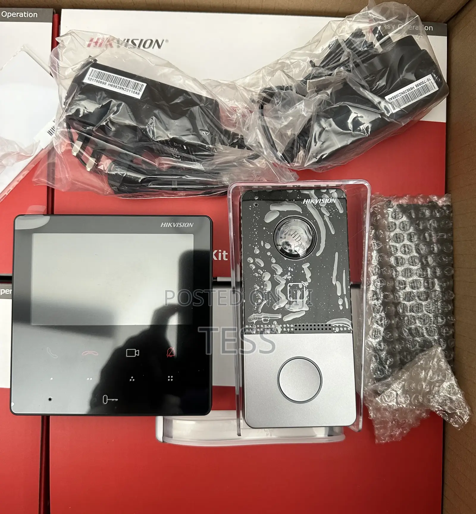 Hikvision IP Video Intercom Door Phone With Outdoor Shade