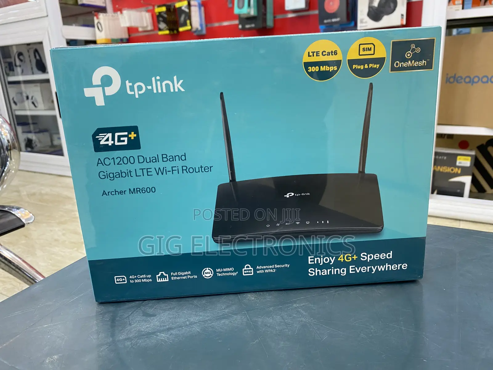 Tp-Link Archer Mr600 4g+ Wi-Fi Router Dual Band Sim Slot