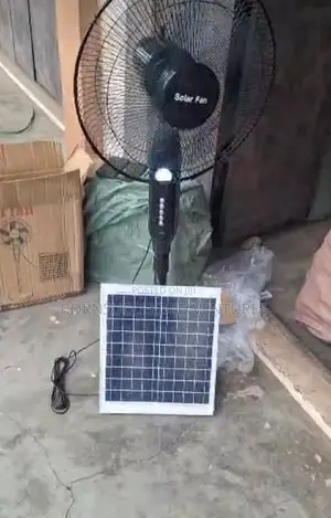 Professional 16 Inches Solar Rechargeable Standing Fan