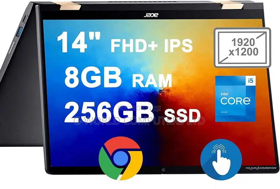 New Laptop Acer Chromebook 714 CB714 8GB Intel Core i5 SSD 256GB