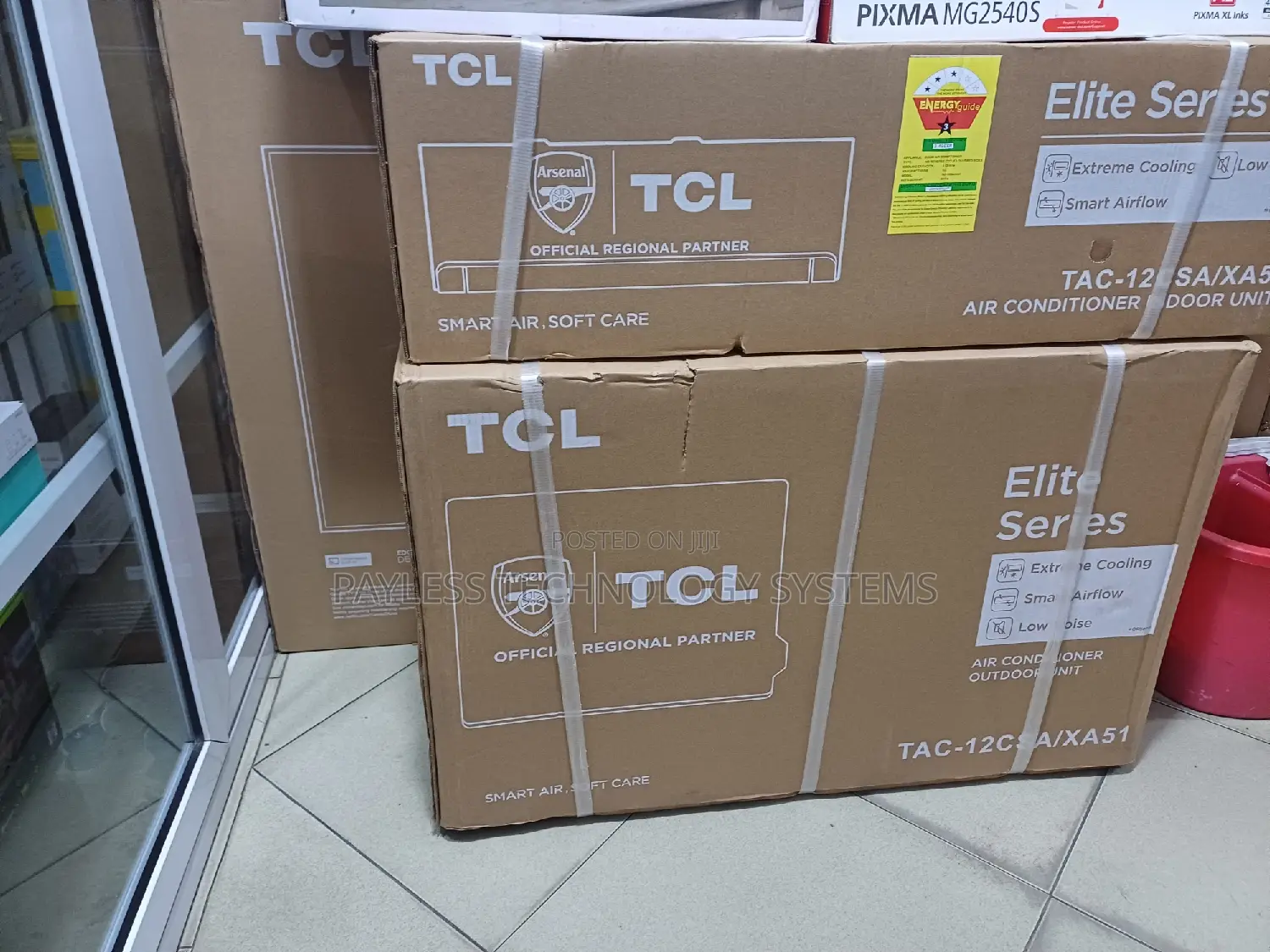 TCL 1.5hp Split Panel R410 Inverter Gas Air Conditions