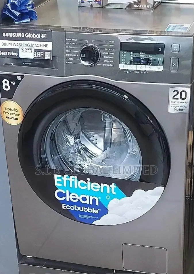 Fresh Spotted SAMSUNG-8KG-FRONT-LOAD-FULL-AUTO-WASHER-WASHI