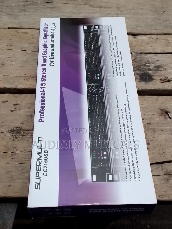 Supermulti EQ215 15-Stereo Band Equalizer