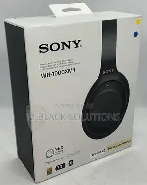 Sony Wh-1000xm4 Wireless Noise-Canceling Headphones