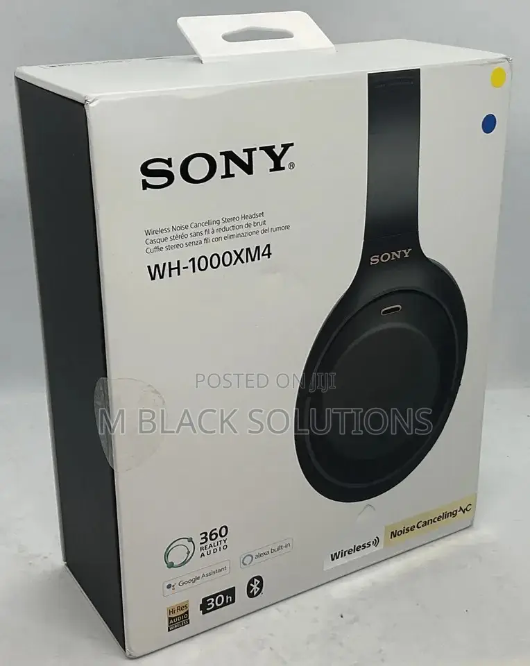 Sony Wh-1000xm4 Wireless Noise-Canceling Headphones