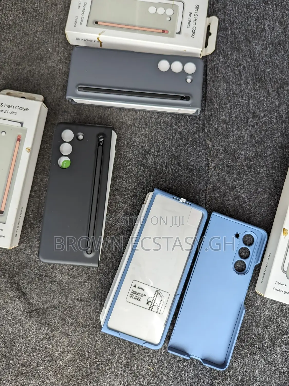 Z Fold 3, 4, 5 and 6 Case With S Pen Case