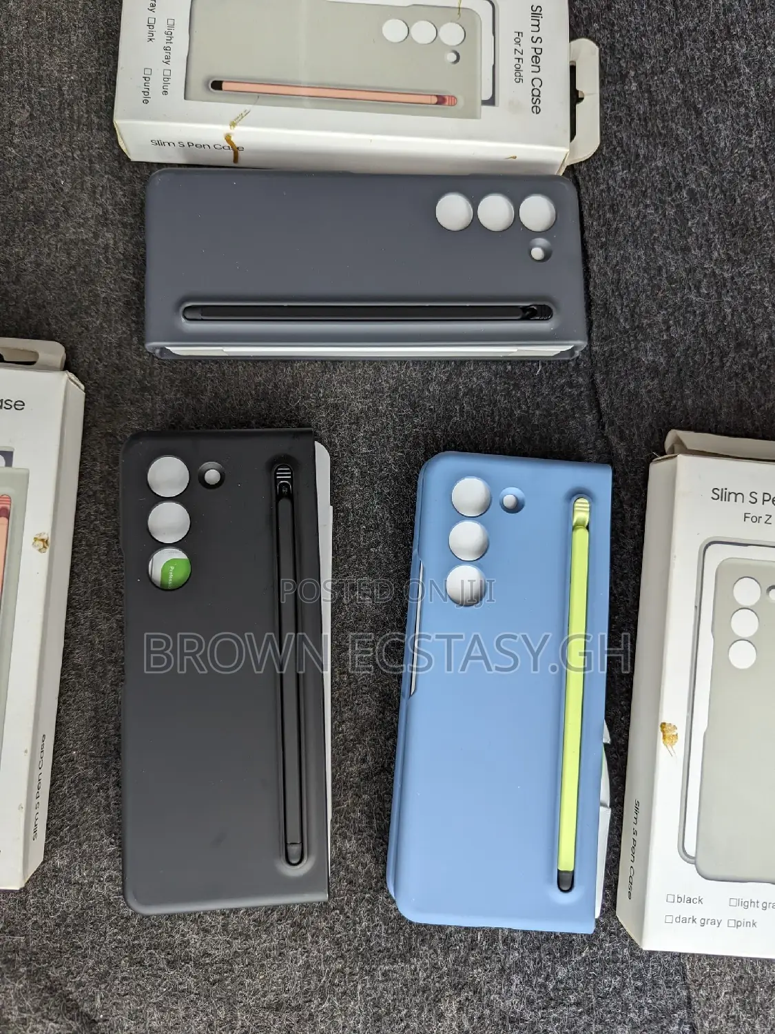 Z Fold 3, 4, 5 and 6 Case With S Pen Case