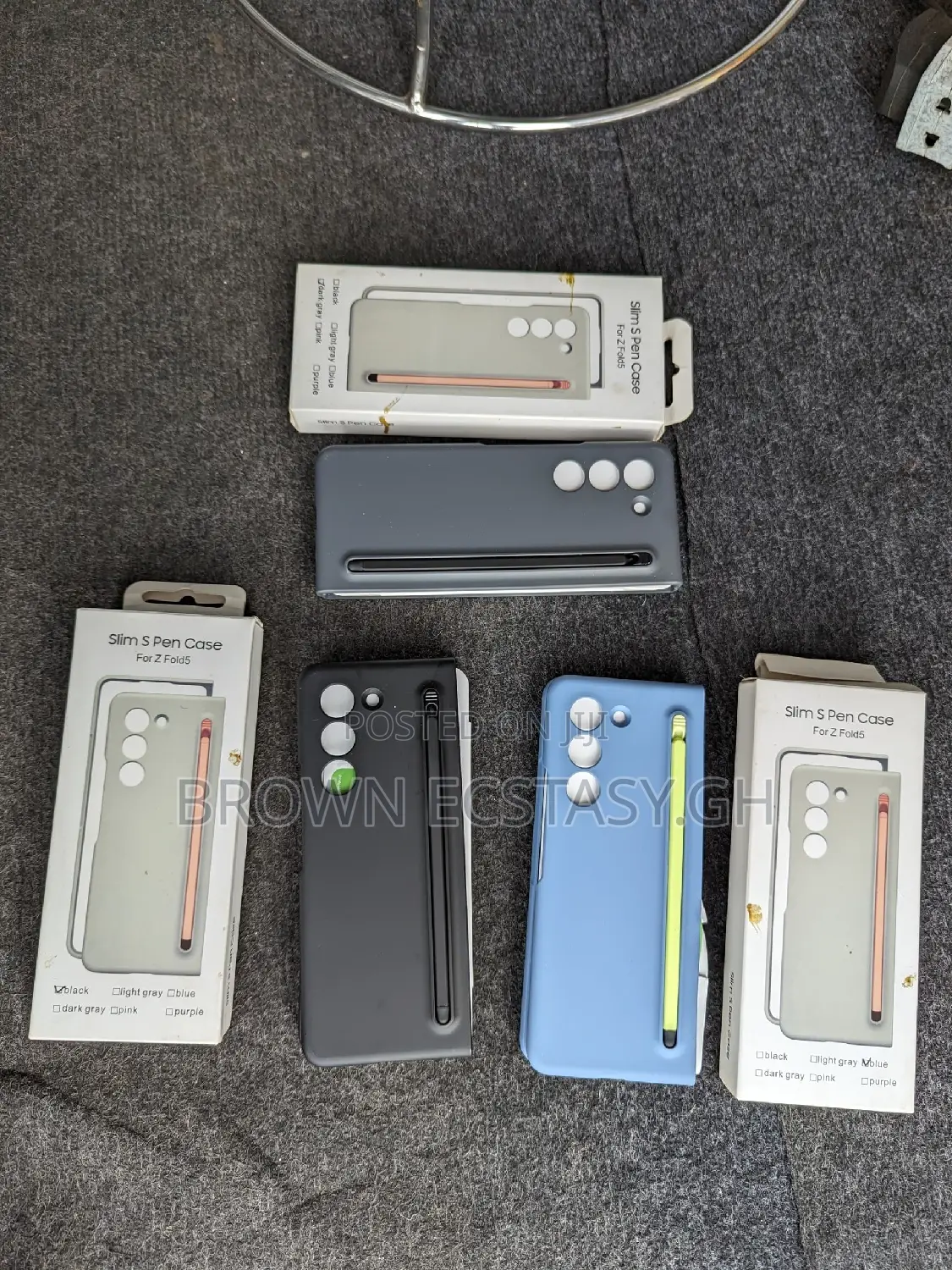 Z Fold 3, 4, 5 and 6 Case With S Pen Case