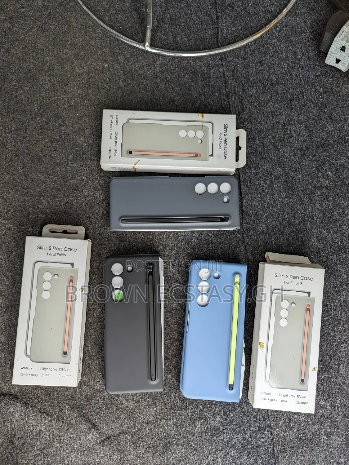 Z Fold 3, 4, 5 and 6 Case With S Pen Case