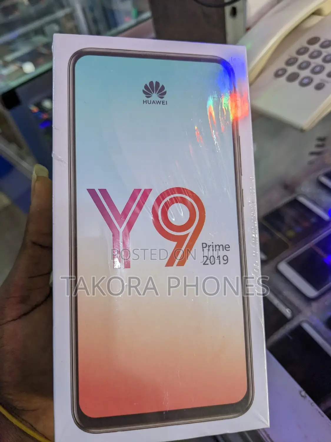 New Huawei Y9 Prime 2019 128 GB Gold
