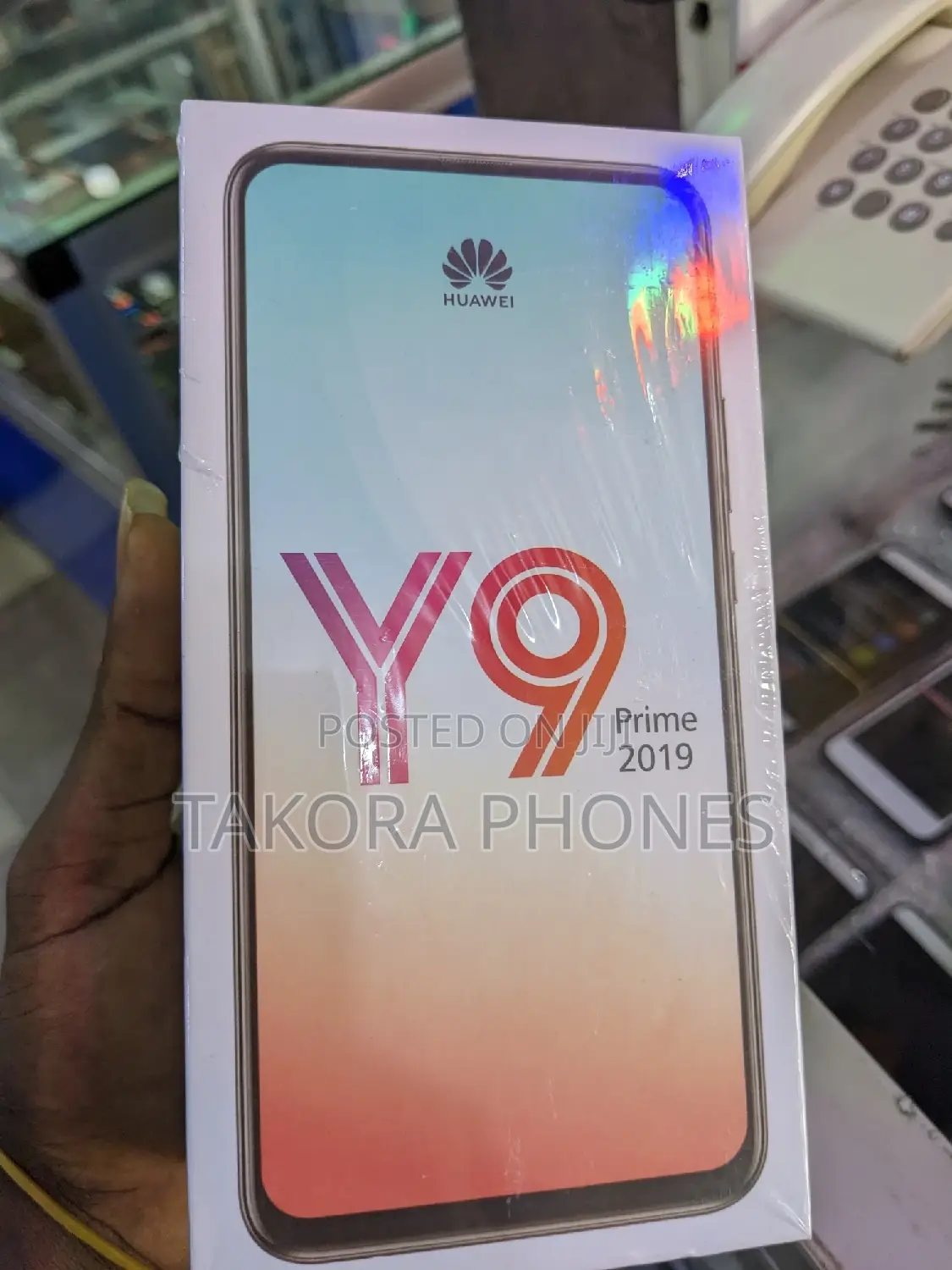 New Huawei Y9 Prime 2019 128 GB Gold