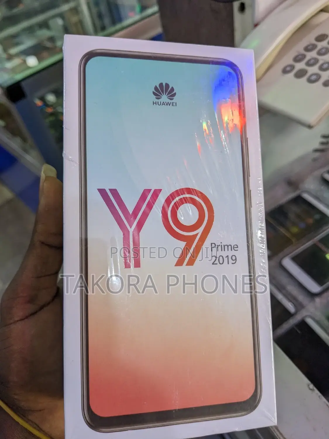 New Huawei Y9 Prime 2019 128 GB Gold