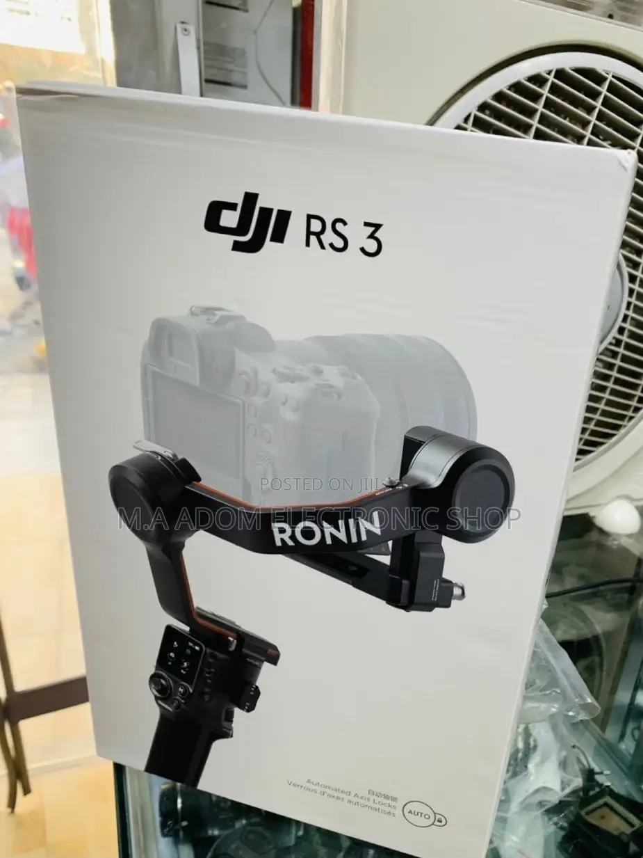 Original DJI RS 3-Axis Gimbal for DSLR Mirrorless Camera.