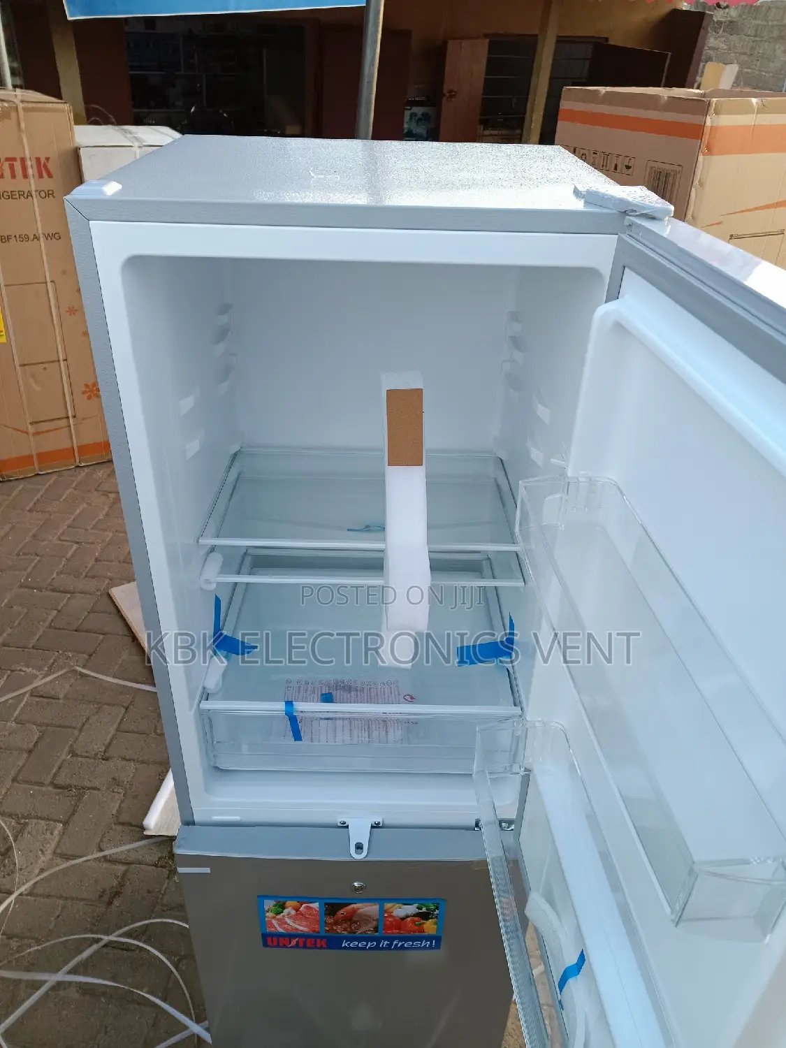 Unitek 250ltr Double Door Refrigerator