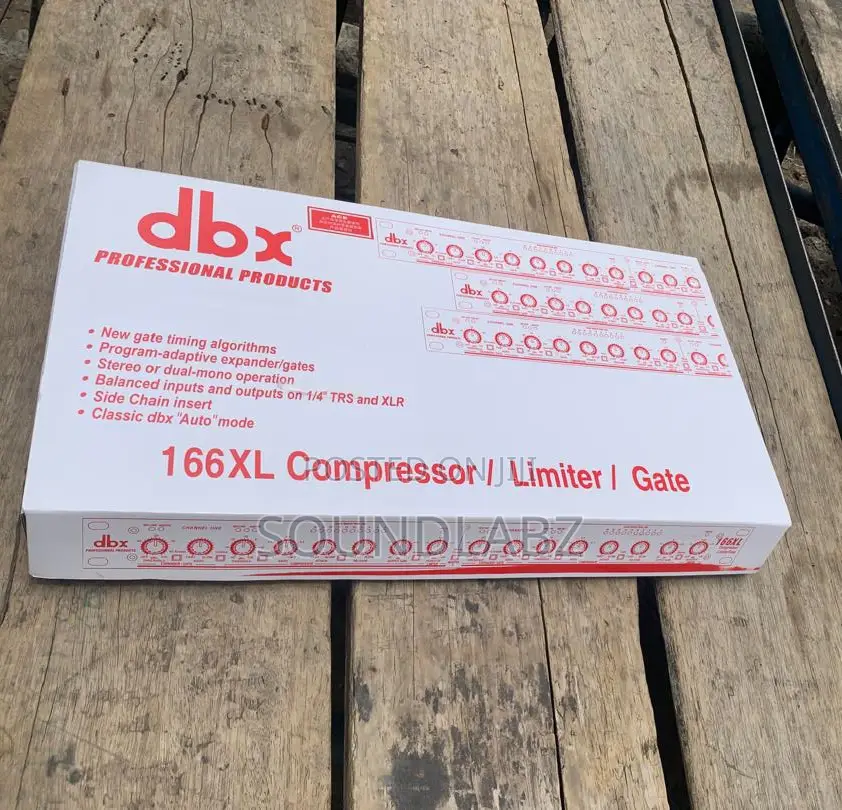Dbx 166xl 2-channel Compressor/Limiter/Gate